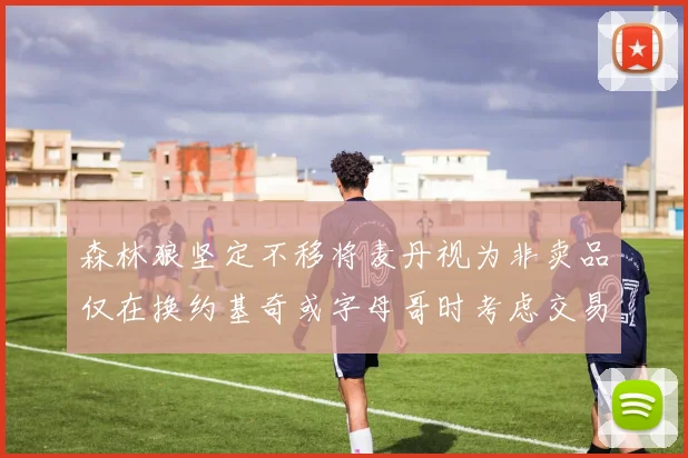 森林狼坚定不移将麦丹视为非卖品仅在换约基奇或字母哥时考虑交易